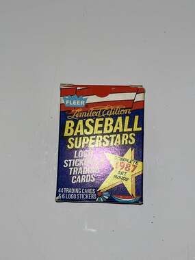 Fleer 1987 Baseball Superstars Factory Set